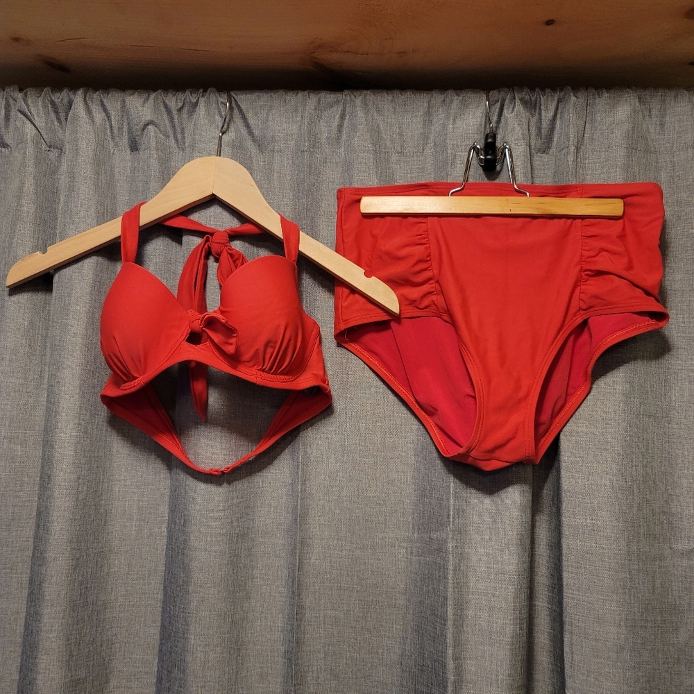 Fuschia Aerie bikini